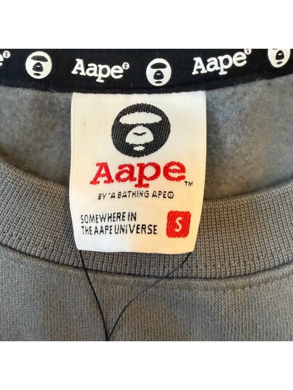 AAPE by A Bathing Ape Crewneck Sweatshirt – Small – NWT - Picture 7 of 8